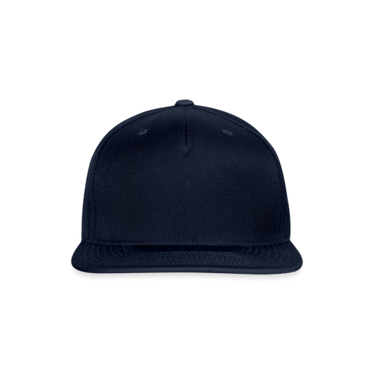Snapback Baseball Cap - navy