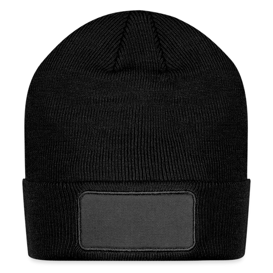Patch Beanie - black