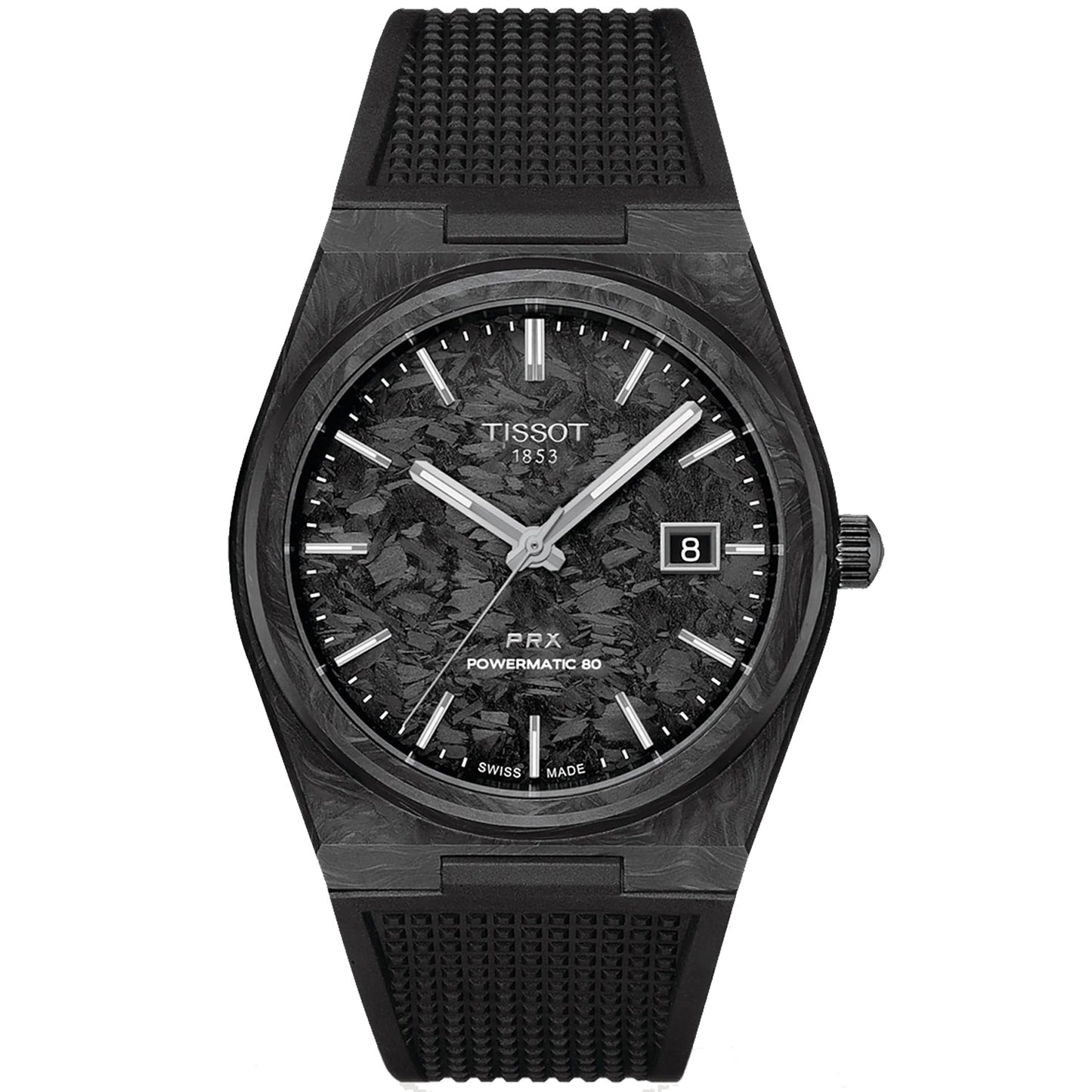 Tissot Men's PRX Powermatic 80 Carbon