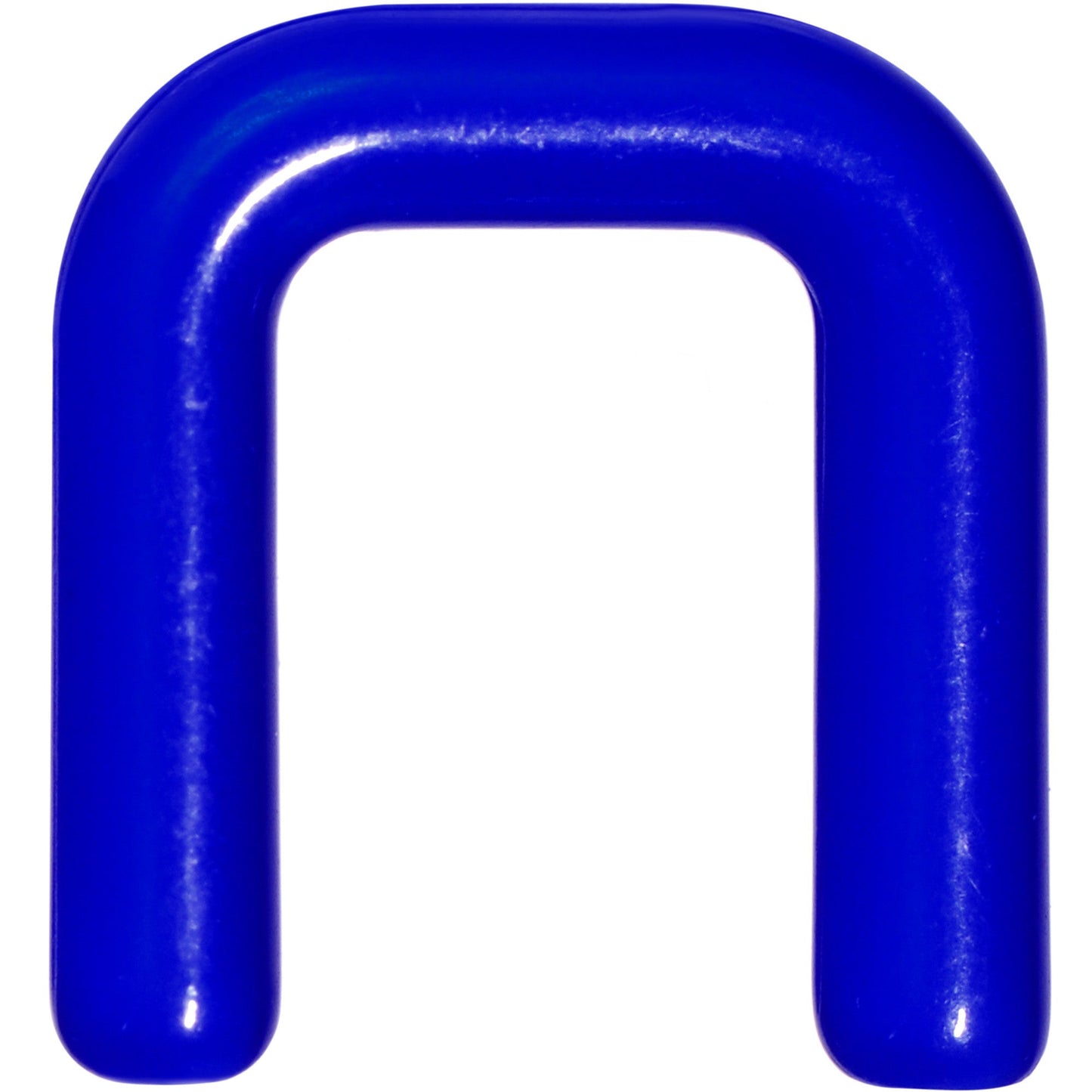 10G 1/2 Blue Flexible Bioplast Square Septum Retainer