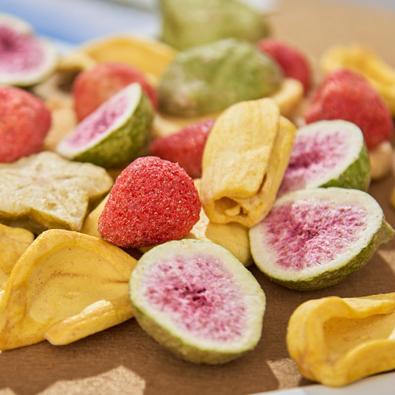 Mixed Fruit Crisps Dried Fruit Assortment Snack 80g