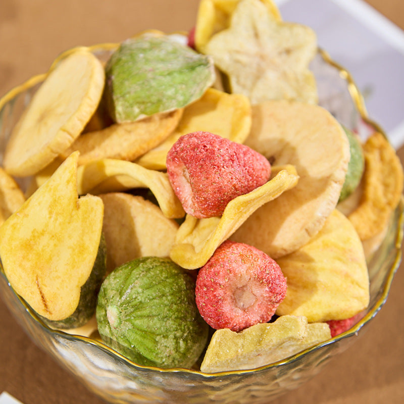 Mixed Fruit Crisps Dried Fruit Assortment Snack 80g