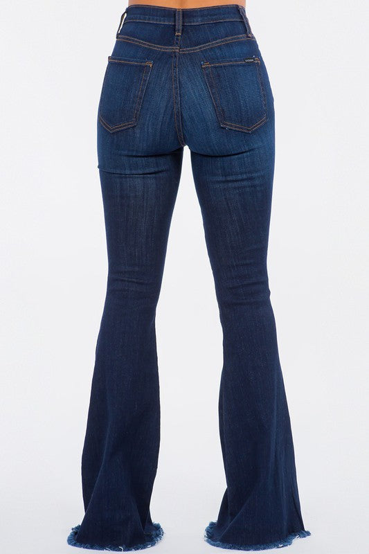 Bell Bottom Jean in Dark Denim -32" Inseam