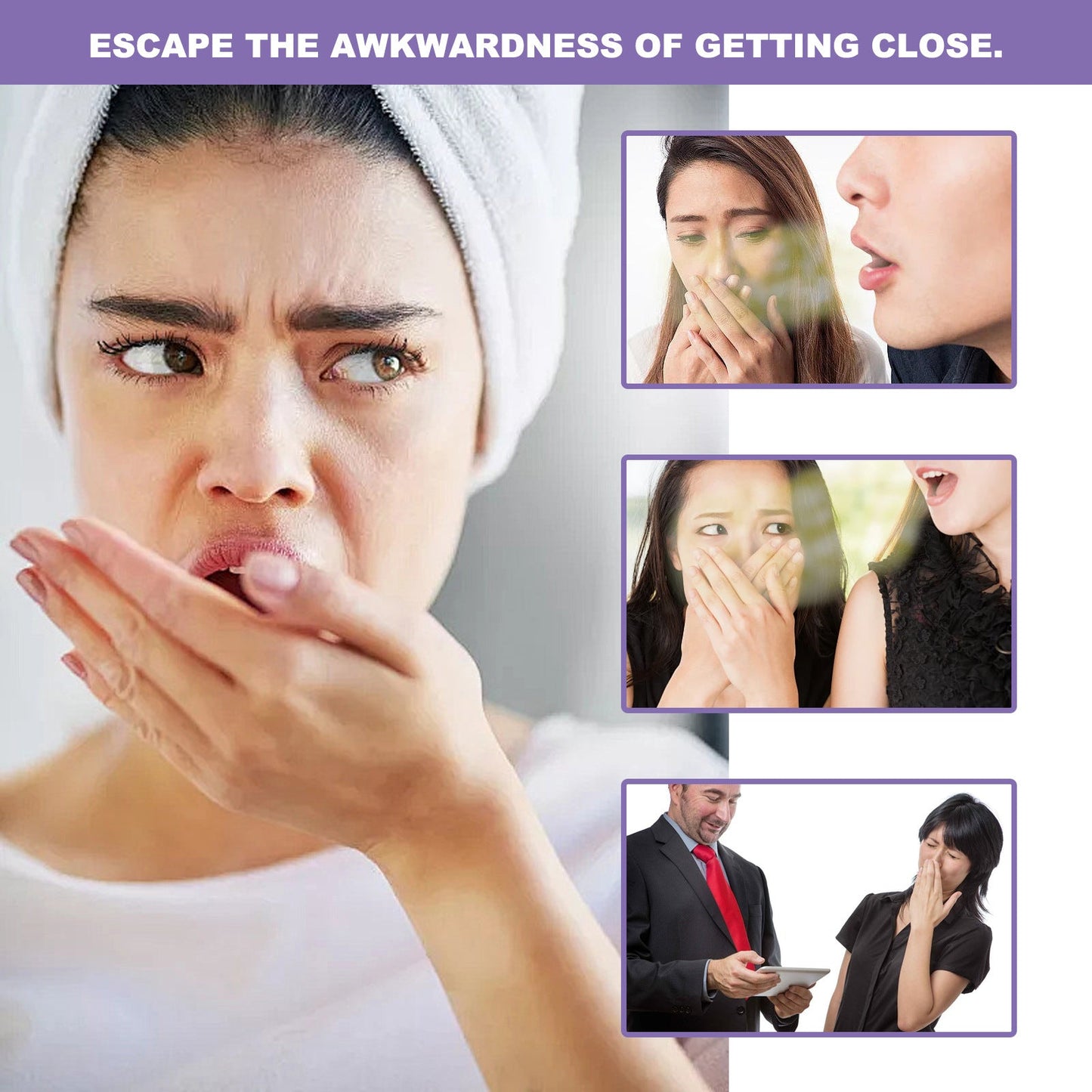Oral Probiotic Spray For Improving Bad Breath And Enhancing Oral Care