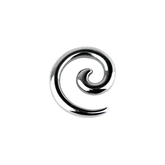 10G Surgical Steel Curved Spiral Taper
