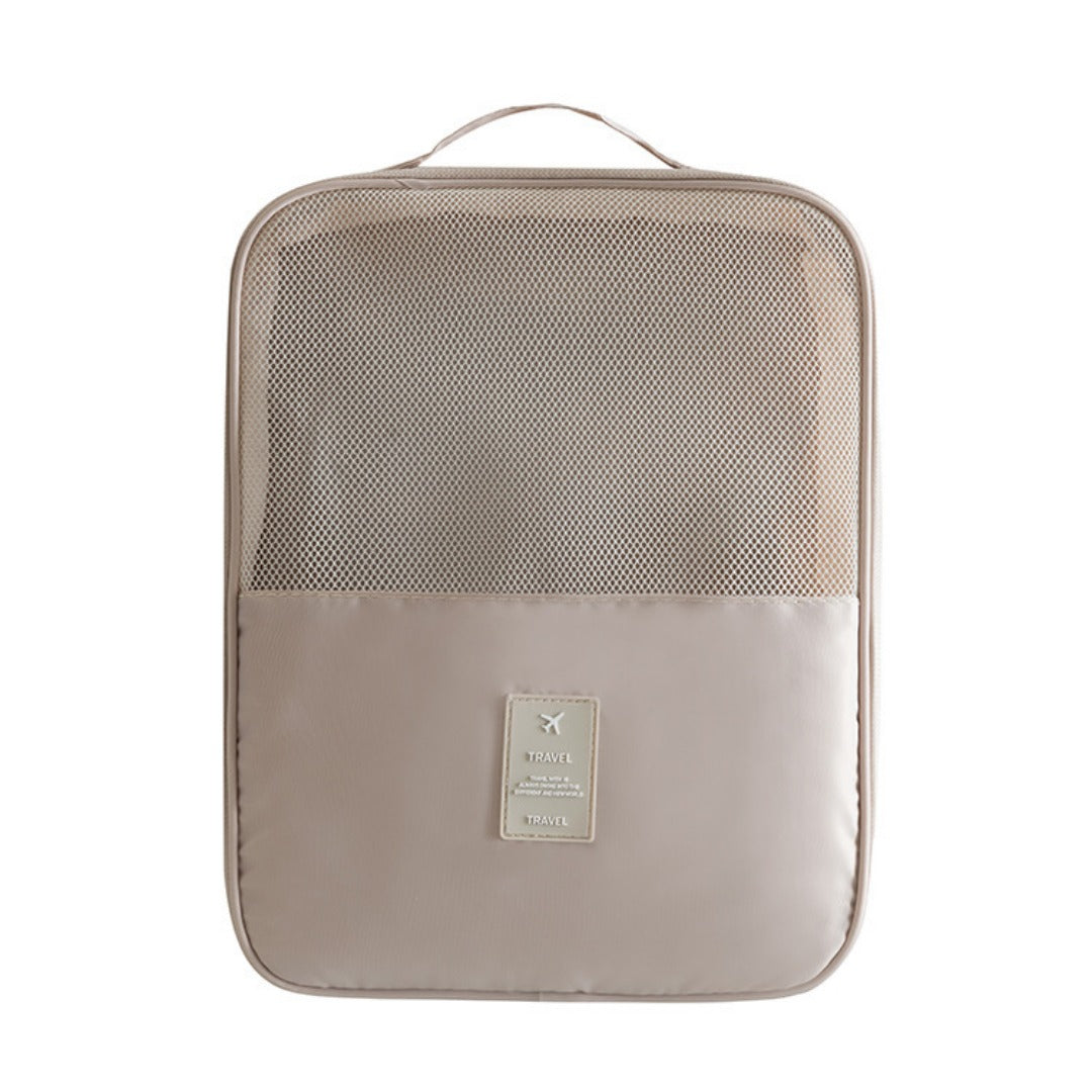 Large capacity can hold three pairs of shoes convenient Oxford cloth storage bag, waterproof shoe bag, suitcase trolley shoe bag