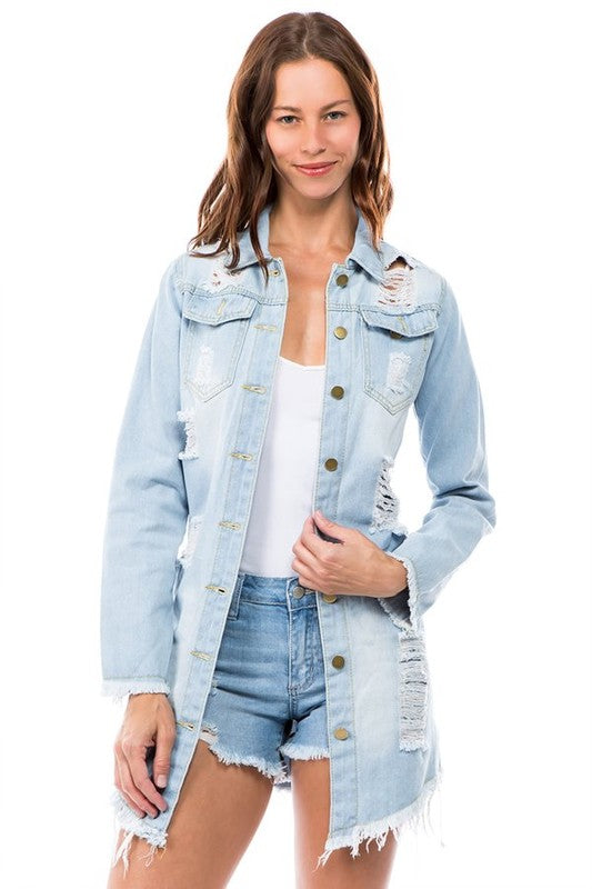 WOMEN FASHION DENIM JACKET