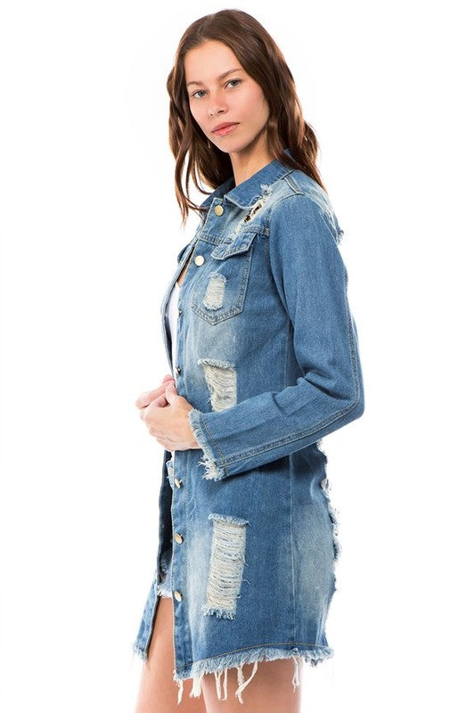 WOMEN FASHION DENIM JACKET