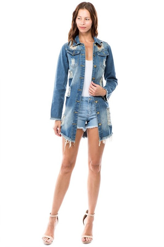 WOMEN FASHION DENIM JACKET