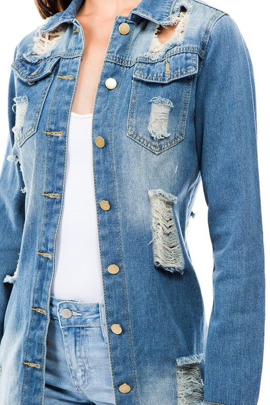 WOMEN FASHION DENIM JACKET