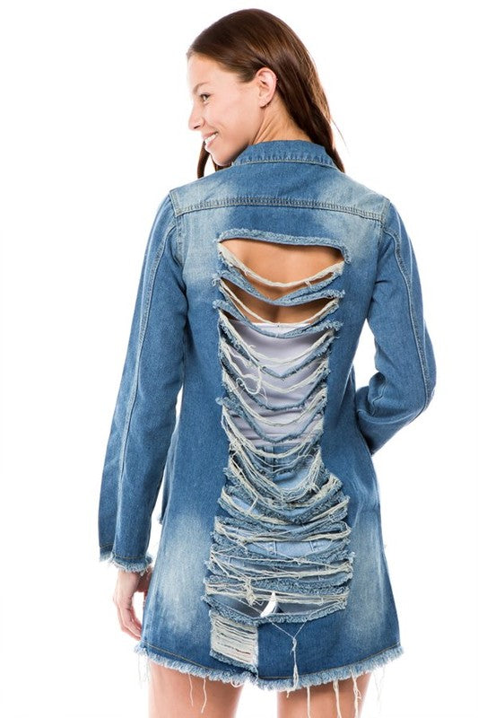 WOMEN FASHION DENIM JACKET