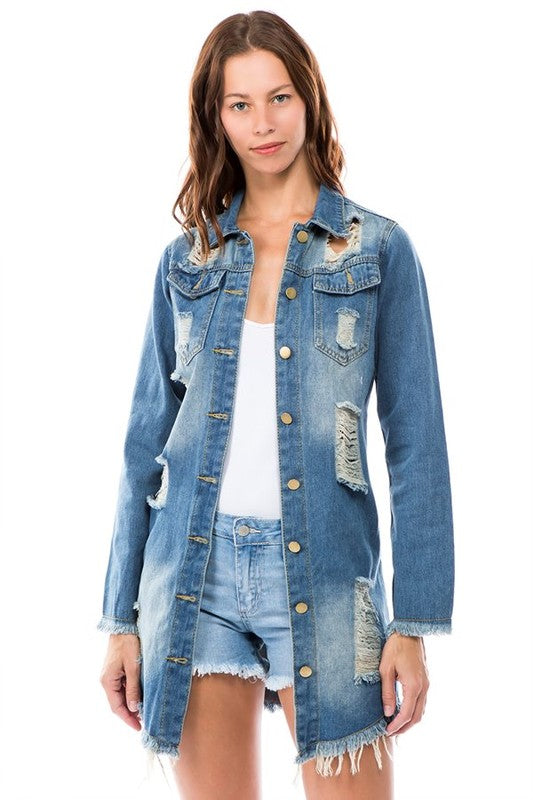 WOMEN FASHION DENIM JACKET