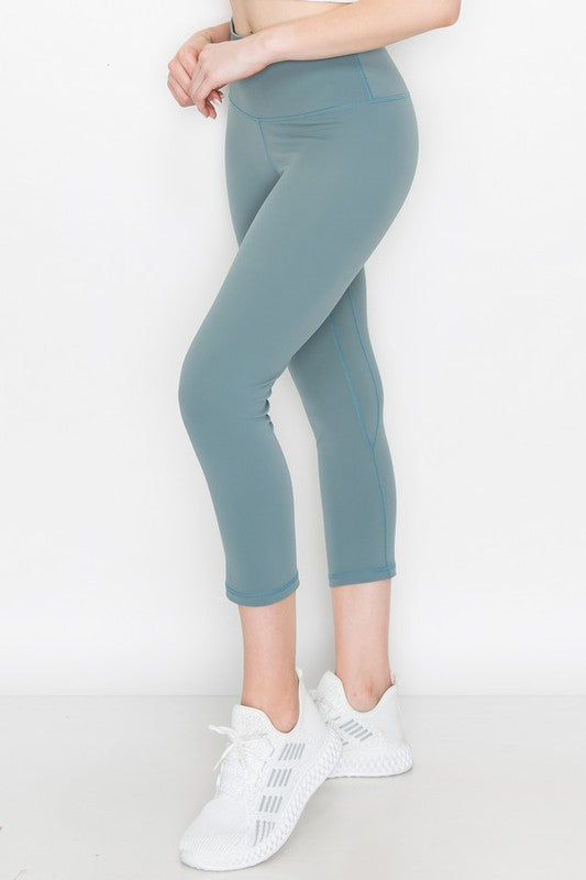 Buttery Soft Capri Activewear Leggings