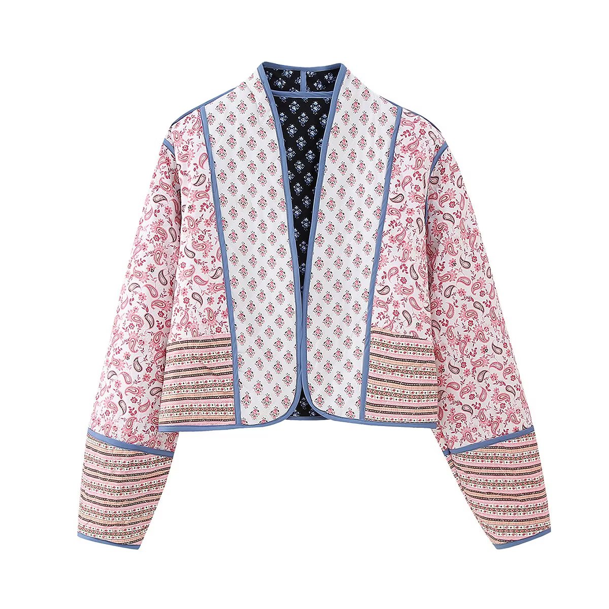 Fall Women Clothing Double Sided Quilted Jacket