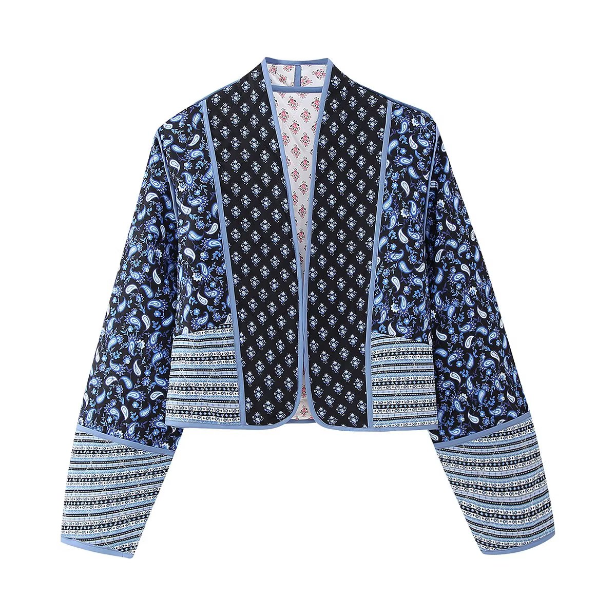 Fall Women Clothing Double Sided Quilted Jacket