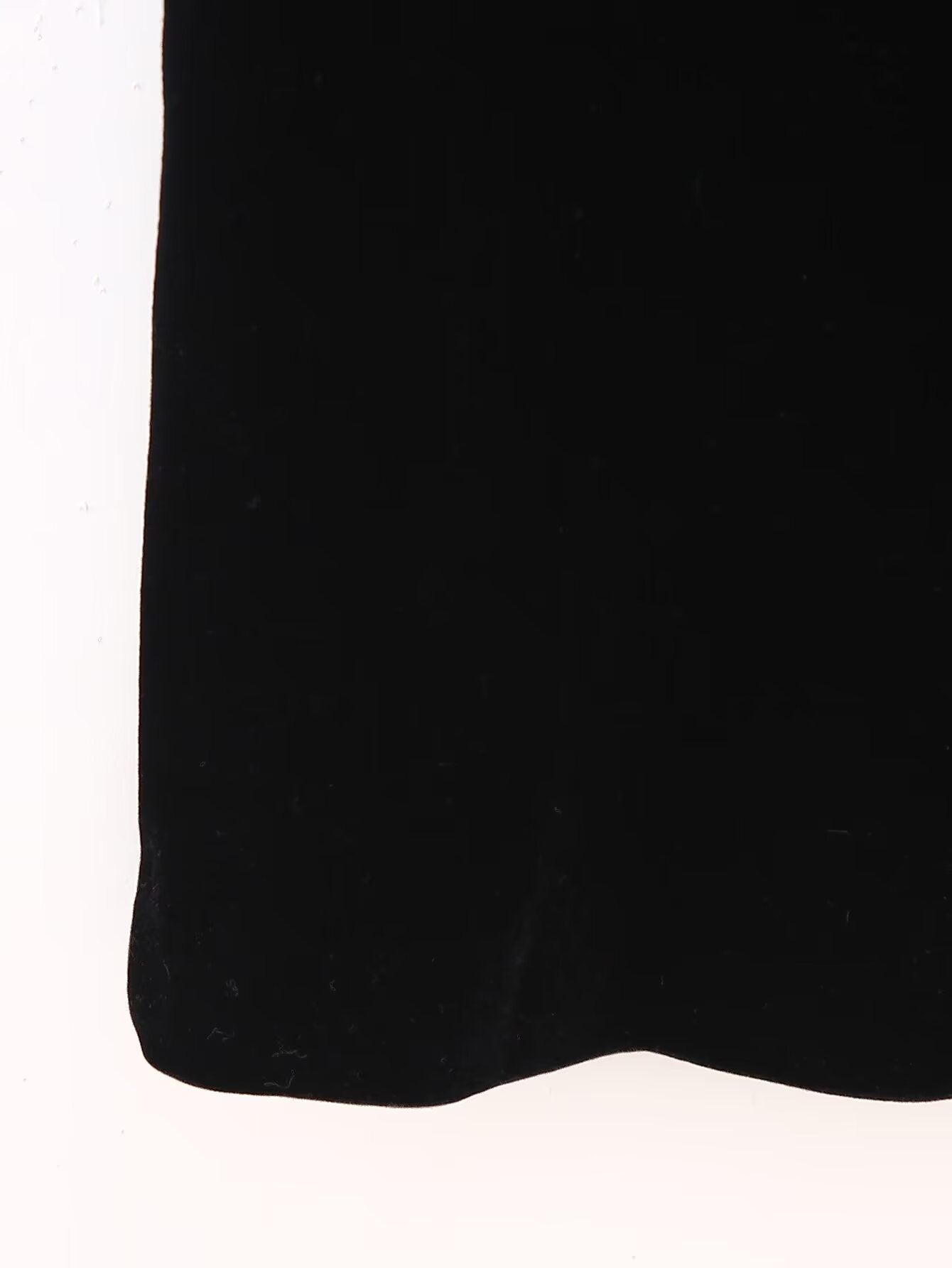 Spring Sexy Short Sleeve Velvet Belt Padded Shoulder Sheath Dress