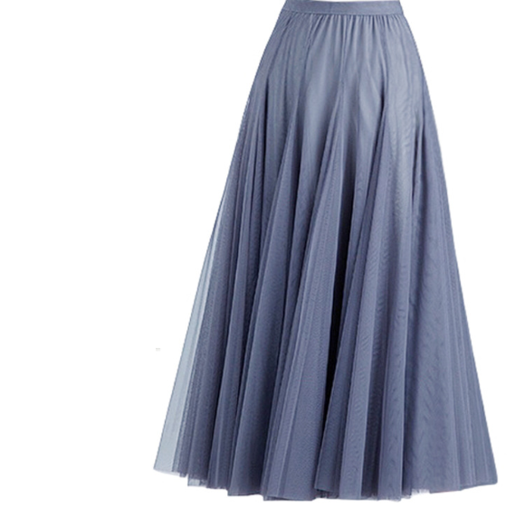 Double Layer Degrees Oversized Skirt Four Seasons Yarn Skirt A line Drape Fairy Skirt