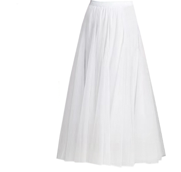 Double Layer Degrees Oversized Skirt Four Seasons Yarn Skirt A line Drape Fairy Skirt