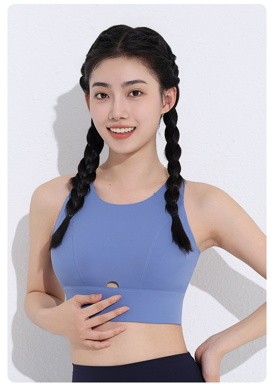 Wearable Sports Underwear Beautiful Back Yoga Jacket High Shockproof Fixing Underwear