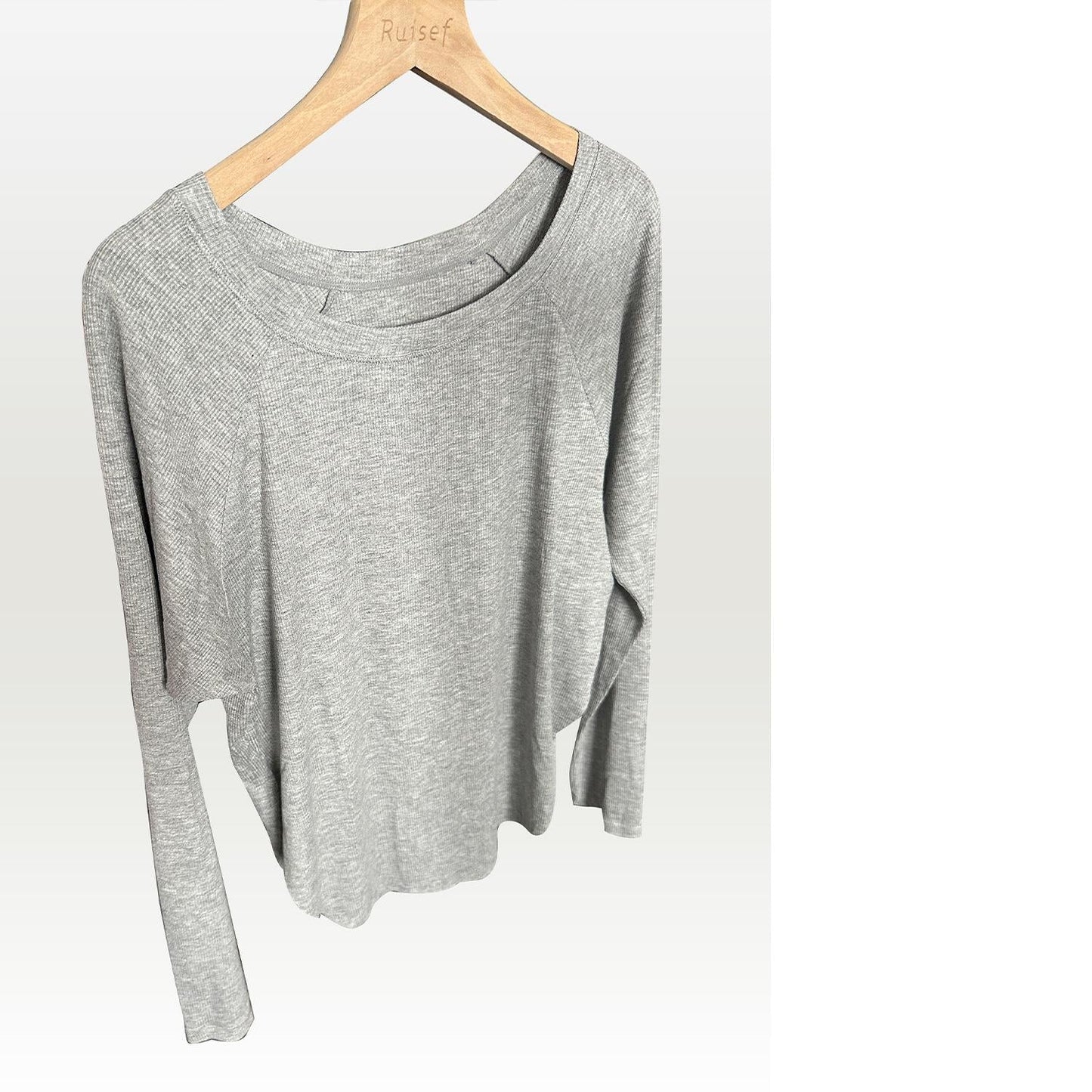 Autumn Nude Feel Yoga Clothes Women Loose Sexy off the Shoulder Yoga Jacket Casual Drape Sports Long Sleeved Top