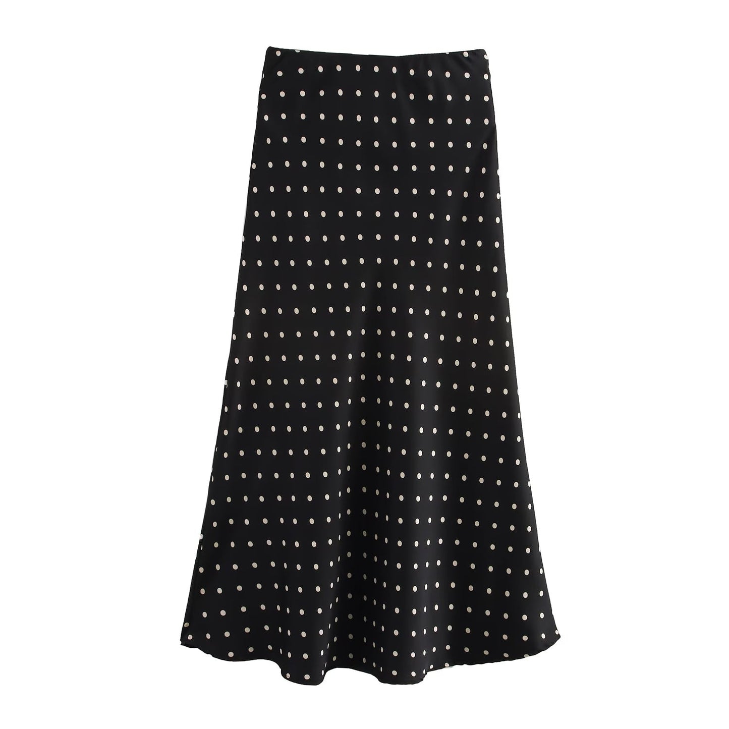 Spring Women Stylish Simple Elastic Long Skirt
