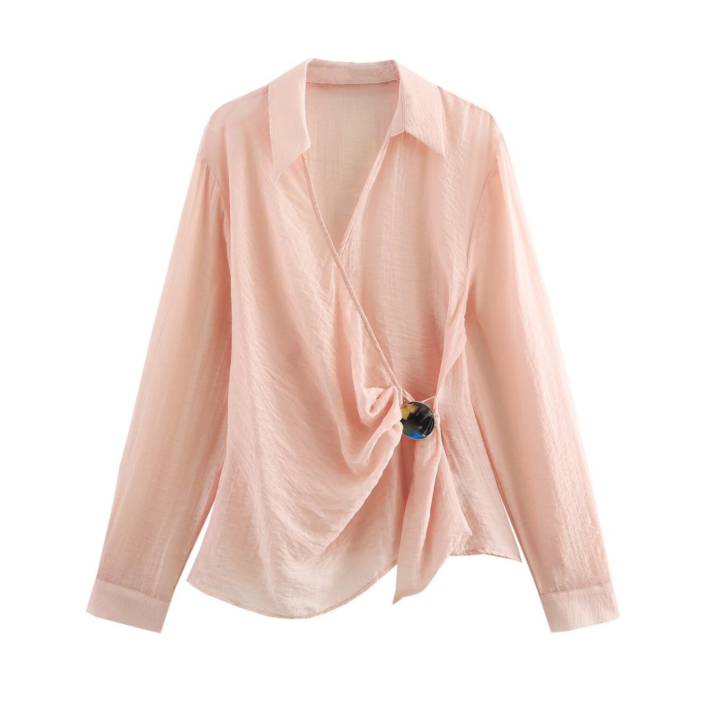 Women Clothing Women Gold Inlaid Shirt