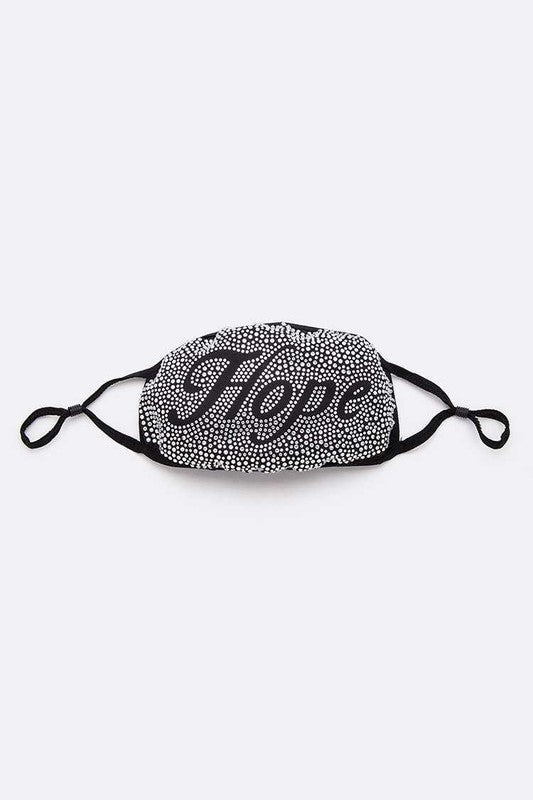 HOPE Crystal Iconic Mask – The Diamond Empire LLC