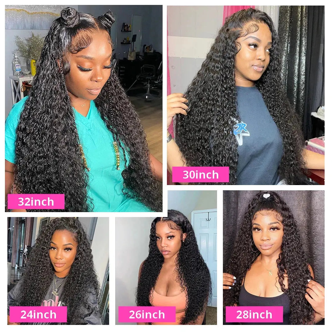 13x4 HD Lace Frontal Kinky Curly Wig | Long | Glueless | Brazilian Virgin Hair