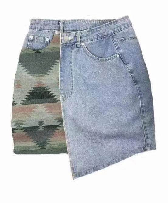 Denim skirt