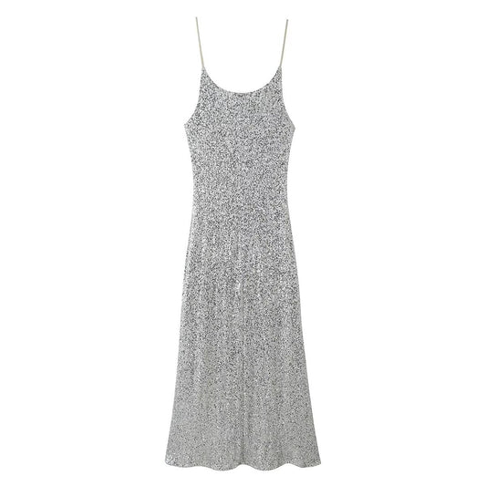 Women Clothing Top Sexy Beads Decoration Underwear Dress