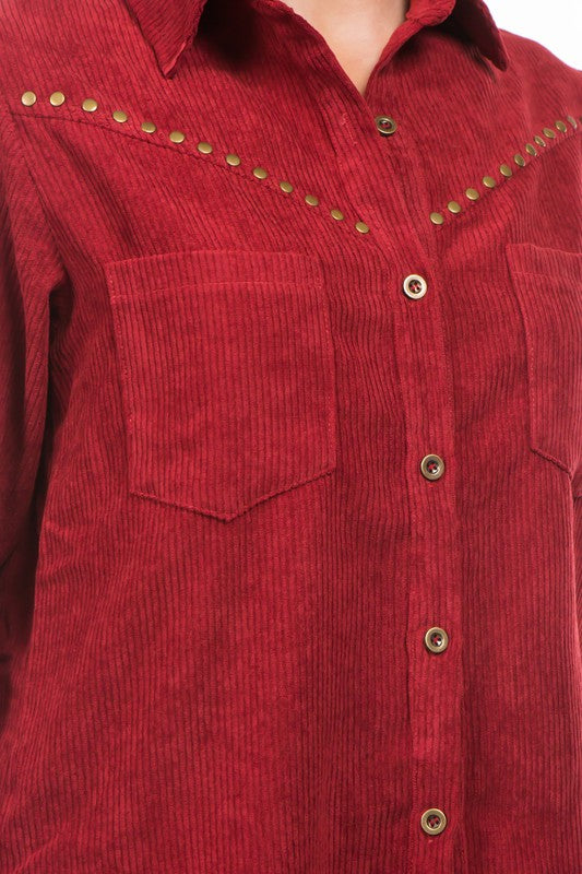 SHIRT CORDUROY JACKET