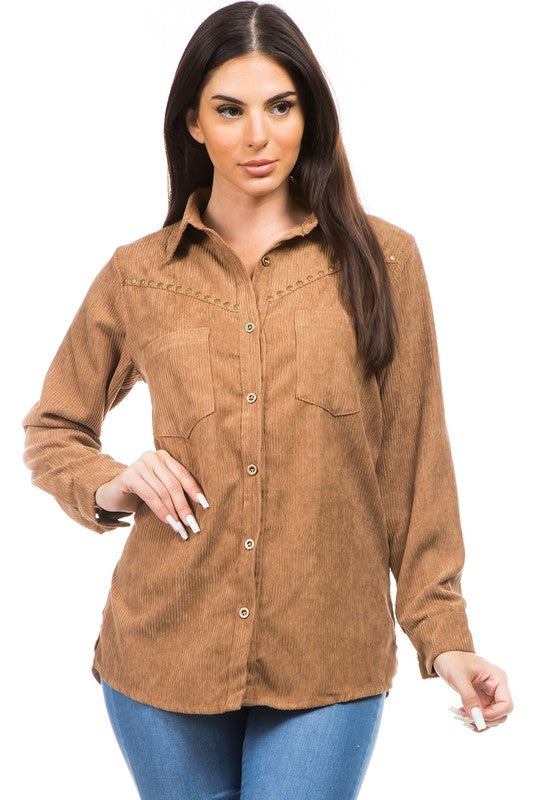 SHIRT CORDUROY JACKET