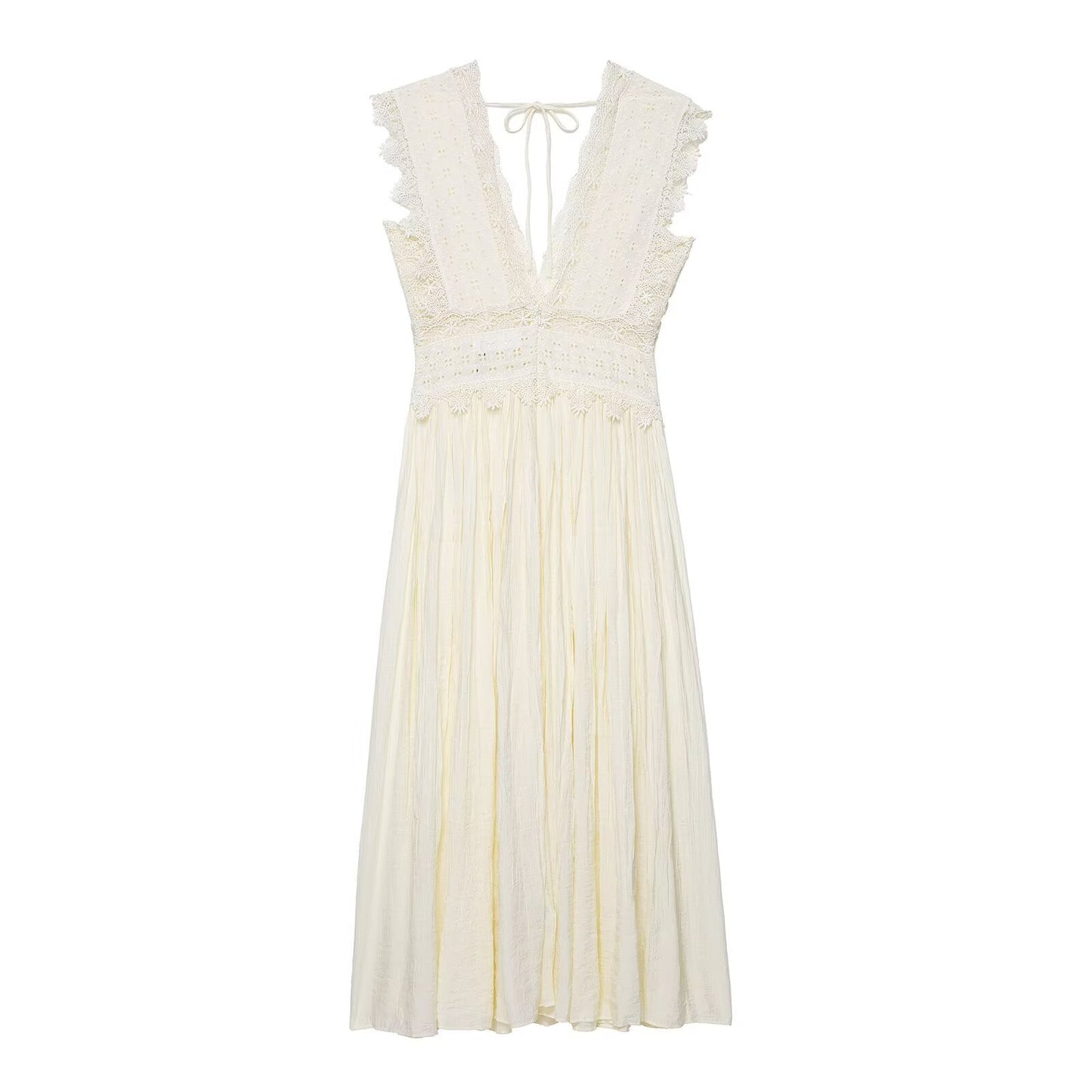 Elegant Women Clothing Lace Strap Dress