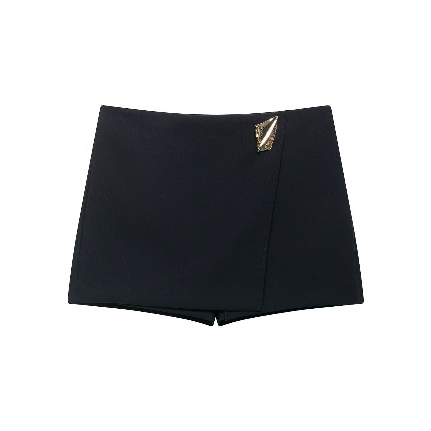 Women Clothing Autumn Fashionable Asymmetric Culottes Casual Shorts