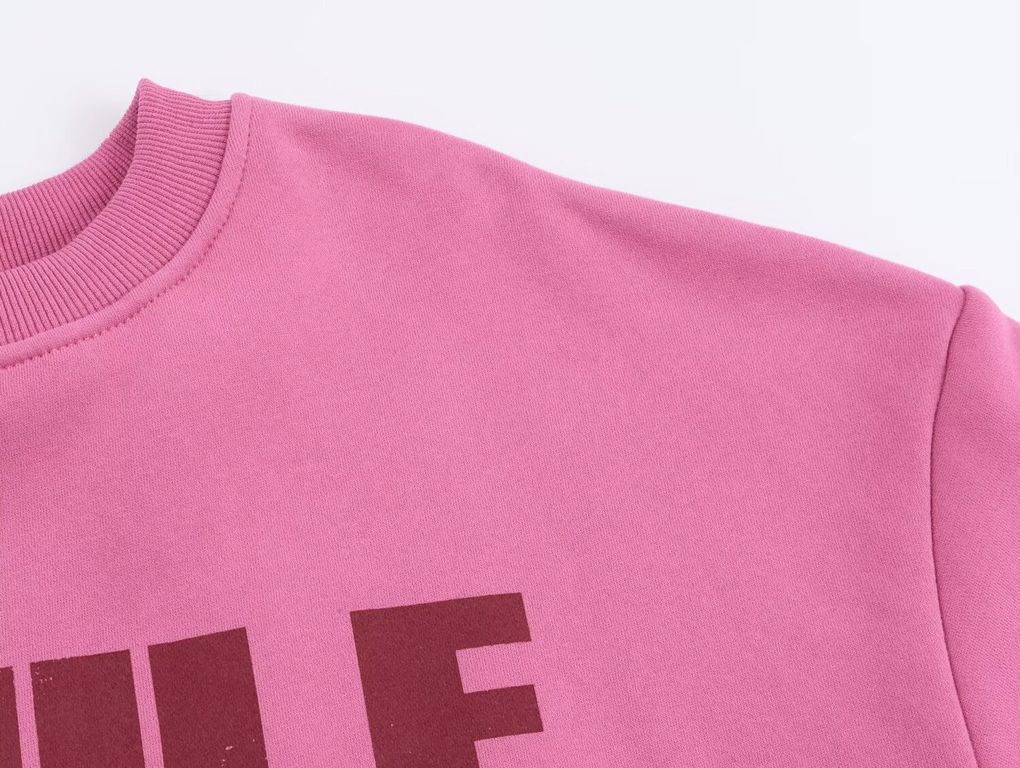 Women Clothing Autumn Winter Casual All Match round Neck Loose Printed Sweatshirts