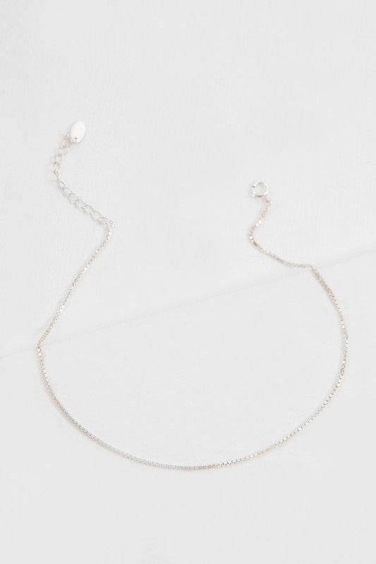 Ana Plain Chain Anklet