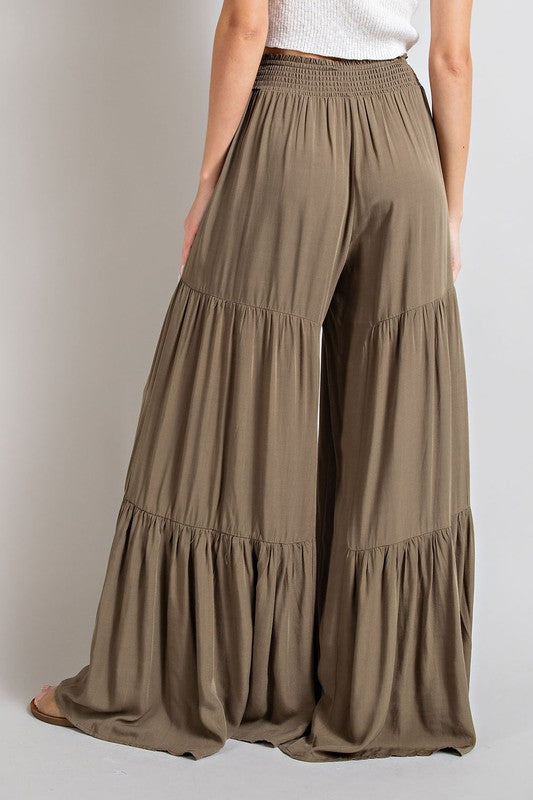 Tiered Wide Pants