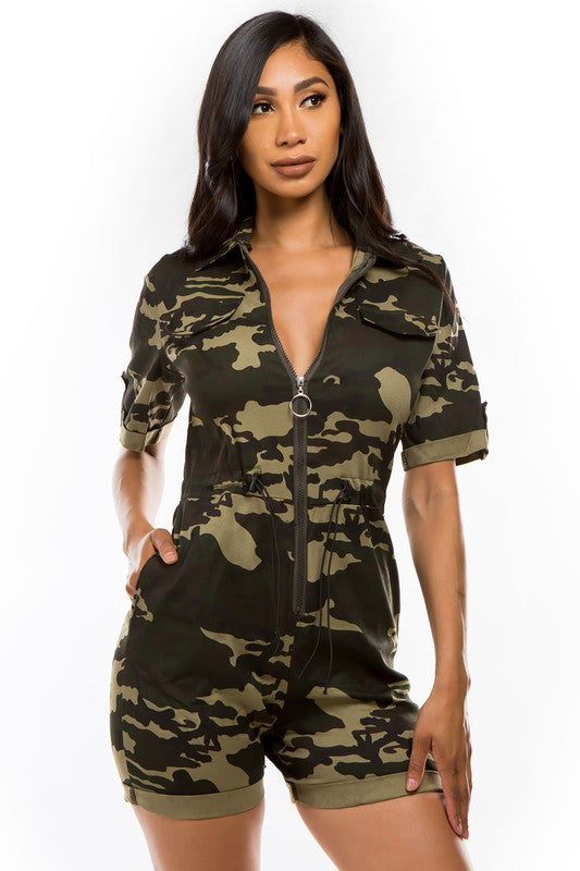 CAMOUFLAGE ROMPER