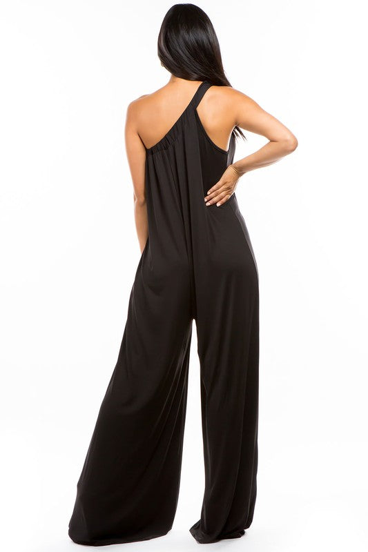 BELT PANT STYLE JUMPSUIT