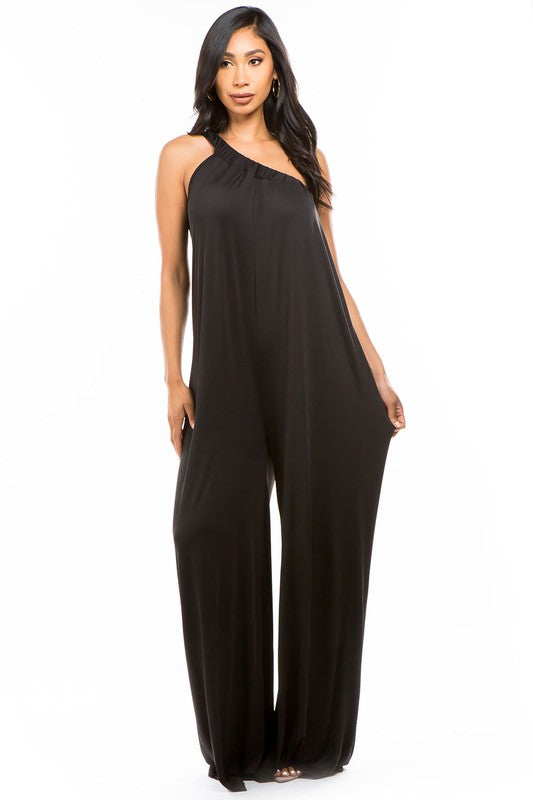 BELT PANT STYLE JUMPSUIT