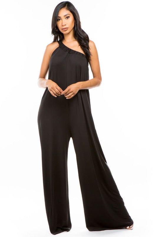 BELT PANT STYLE JUMPSUIT