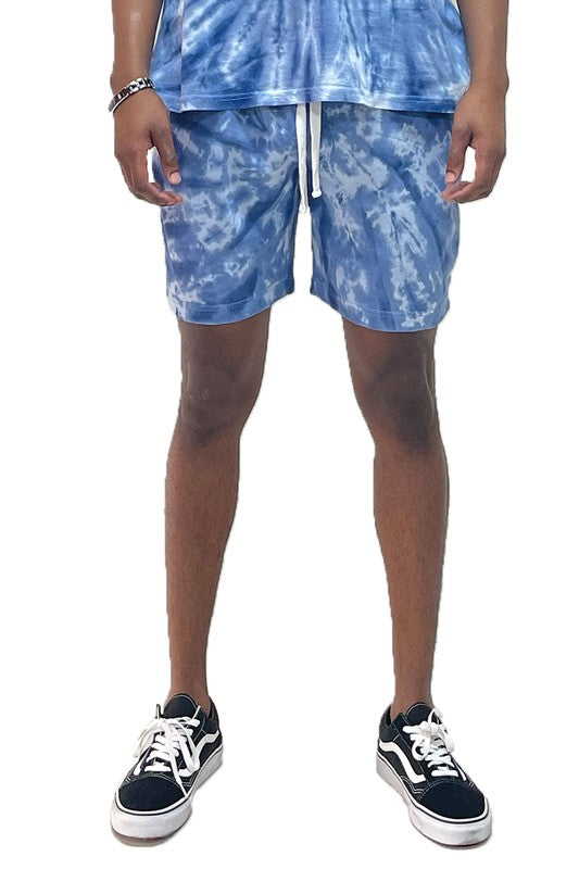 Cyclone Pinwheel Tie Dyed Shorts