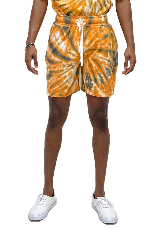 Cyclone Pinwheel Tie Dyed Shorts