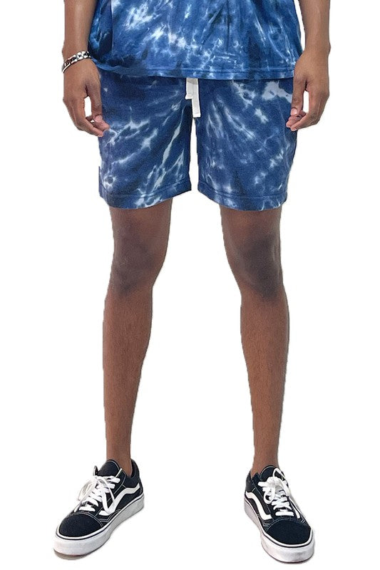 Cyclone Pinwheel Tie Dyed Shorts