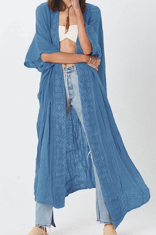 Lace duster