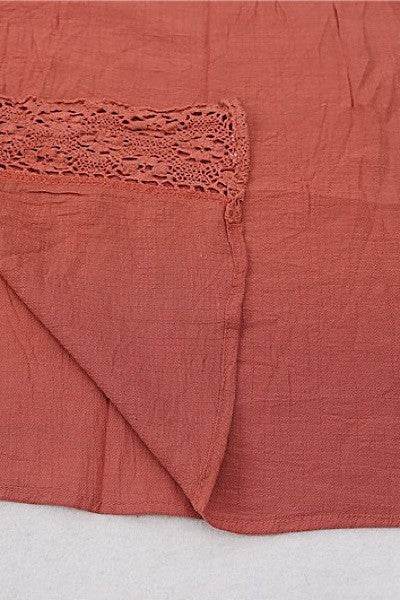 Lace duster