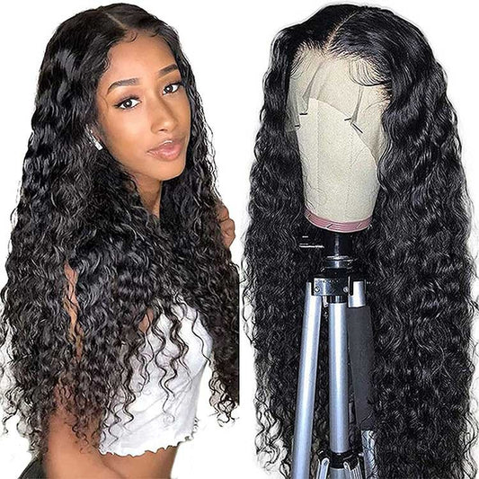 Human Hair With Small Curly Hair And Long Hair