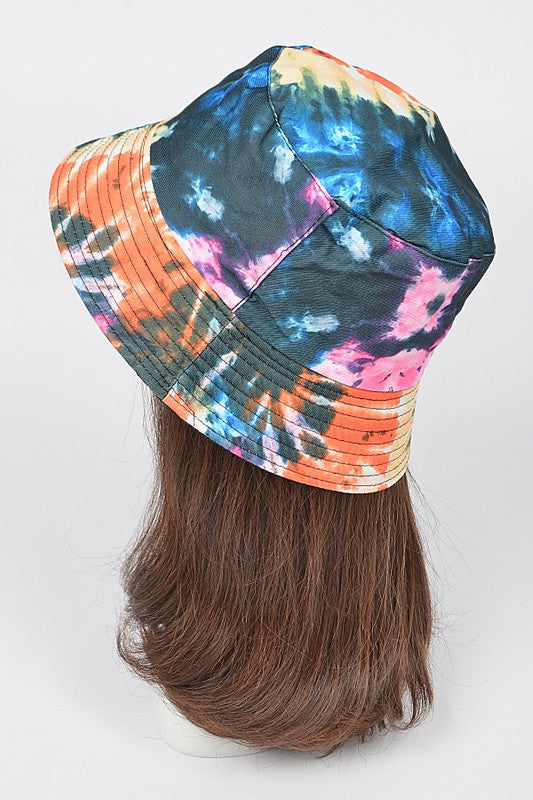 Tie Dye Reversible Bucket Hat