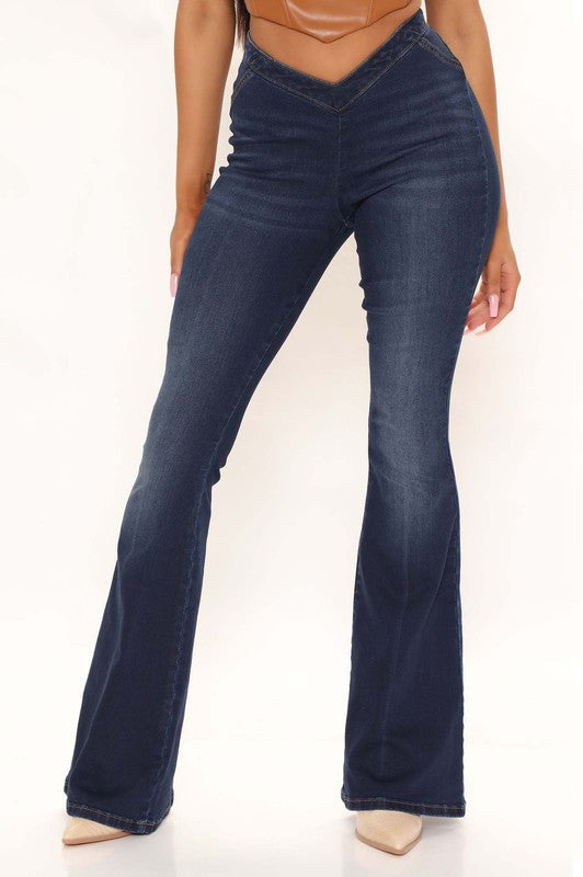 DENIM JEAN WAIST DESIGN