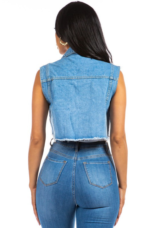 DENIM VEST